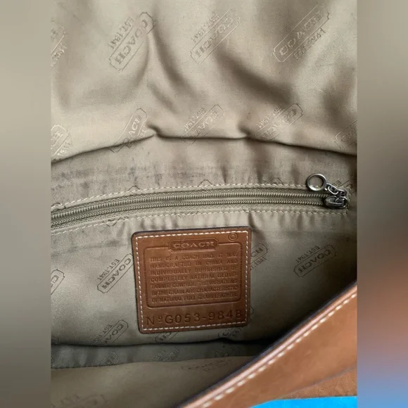 Vintage Coach crossbody bag - Picture 4 of 4